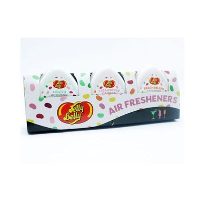 JELLY BELLY MINI GEL COCKTAIL AIR FRESHENER ASSORTED - Deodorante gel assortiti al mojito, fragola, pesca