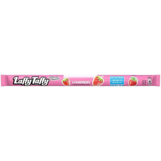 LAFFY TAFFY ROPE STRAWBERRY - caramella gommosa gusto fragola