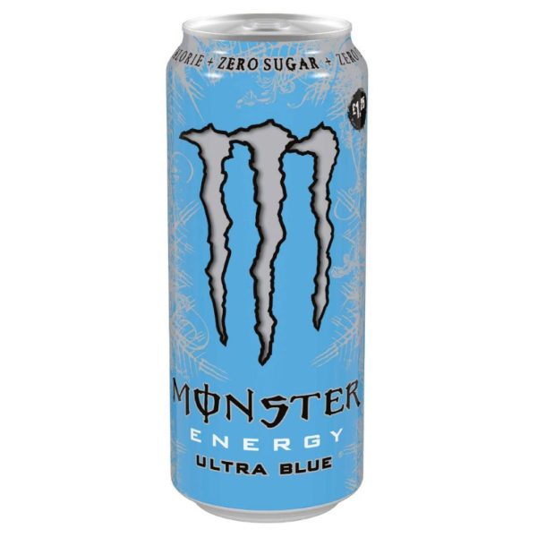 MONSTER ENERGY ULTRA ZERO BLUE - energy drink  da 500ml