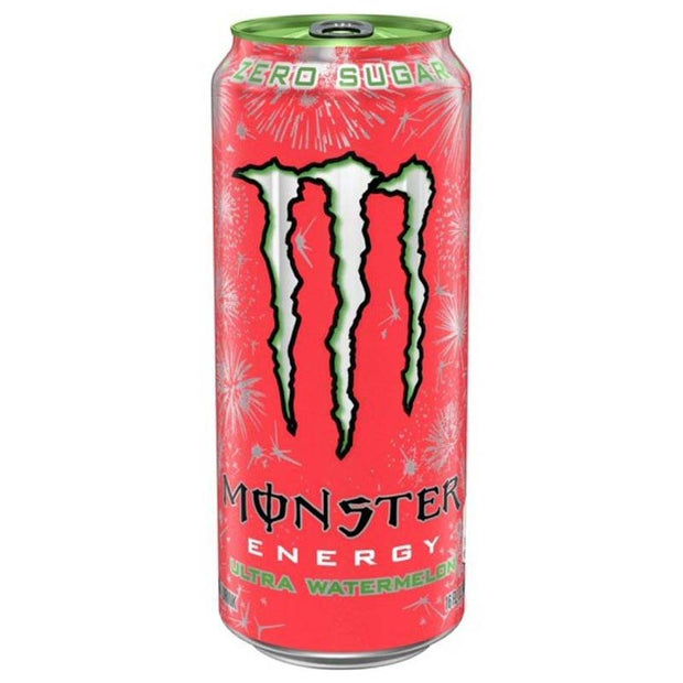 MONSTER ULTRA WATERMELON GREEN TOP 473ml - energy drink gusto anguria