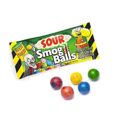 TOXIC WASTE SOUR SMOG BALLS 48g - caramelle aspre dure