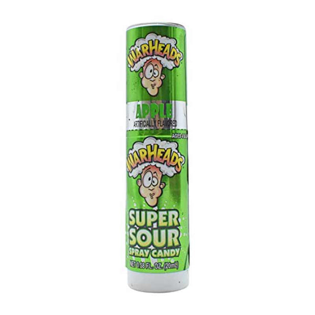 WARHEADS SUPER SOUR SPRAY CANDY MELA VERDE - caramella spray aspra da 20ml