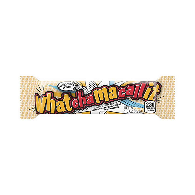 WHATCHAMACALLIT 45g - barretta di riso soffiato, burro d'arachidi e cioccolato